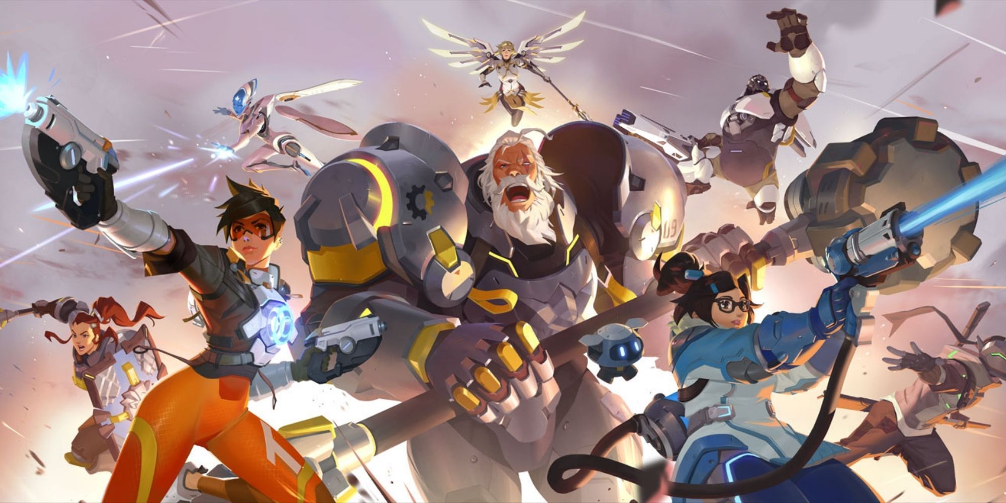 Tracer Reinhardt and Mei Lead More Overwatch Characters Into Battle