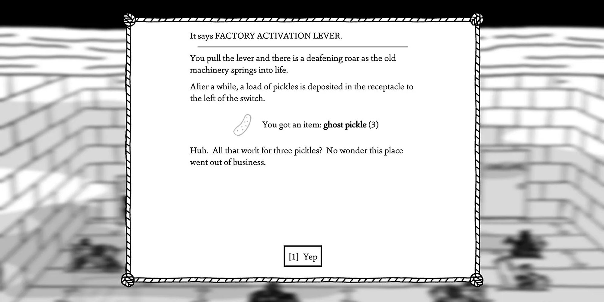 West Of Loathing: Гайд по заброшенной фабрике солений 2 Экран награды за решение головоломок