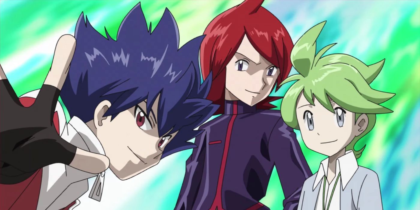 Hugh, Sliver and Wally in the Rivals Pokemon Masters trailer, all of which did not appear in the Pokemon anime