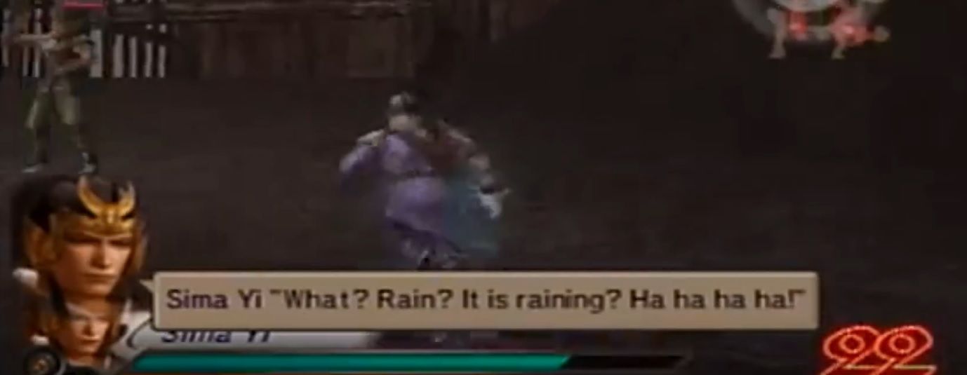 Sima Yi Is it raining