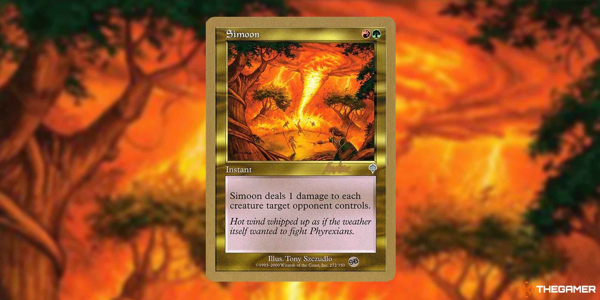 The Simoon Instant In Magic the Gathering