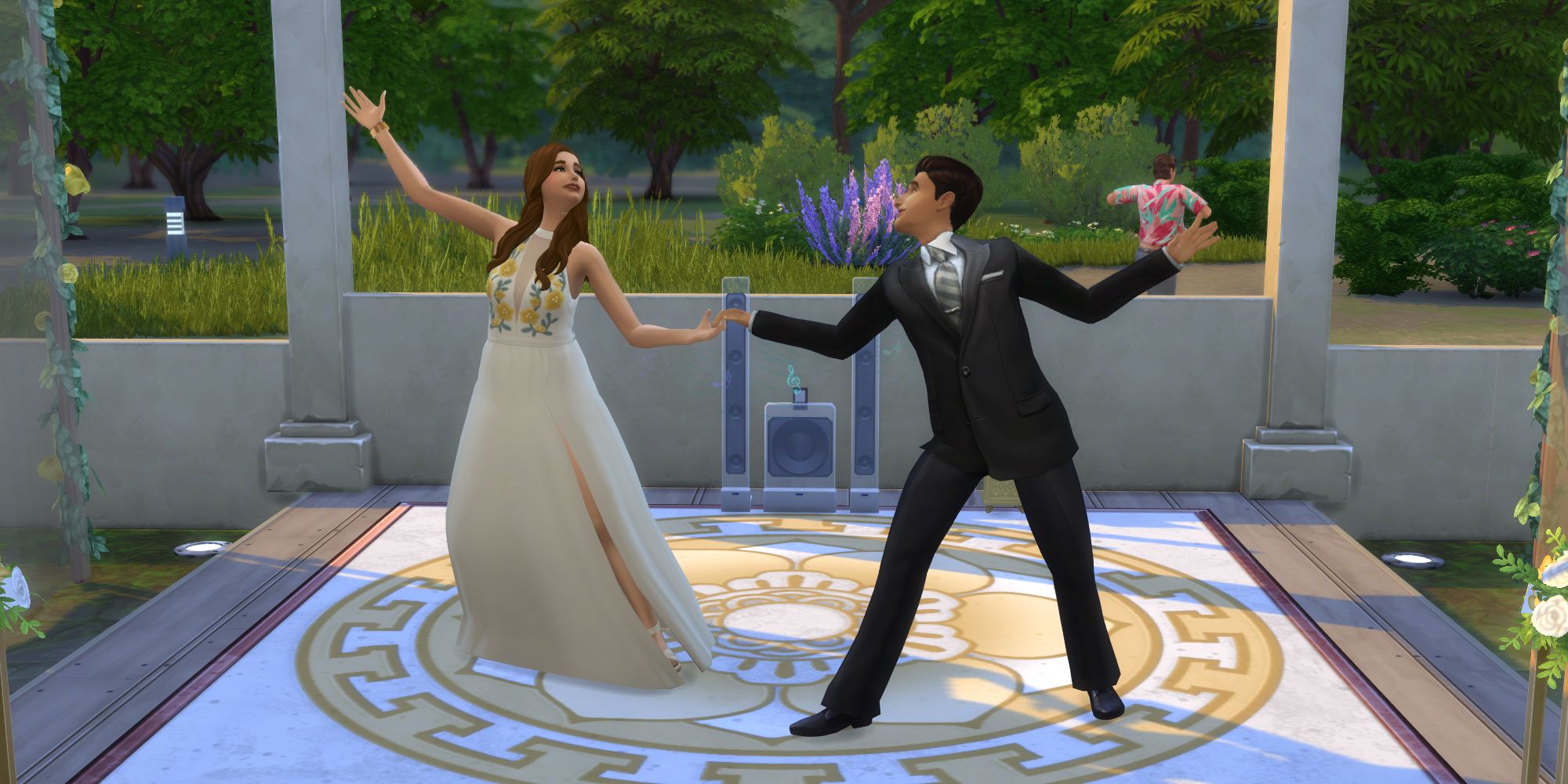 Greek Wedding Dress Sims 4