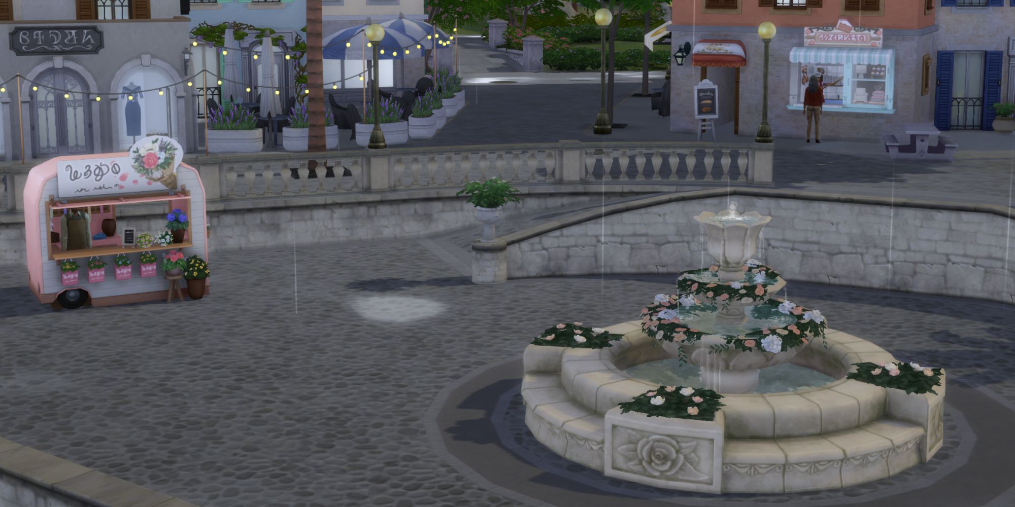 Sims weddings tartosa shops for cake and flowers