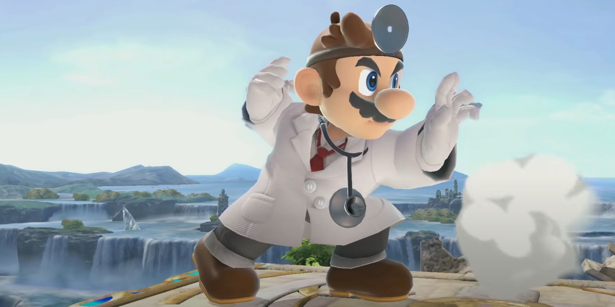 Smash Bros Screenshot Of Dr Mario