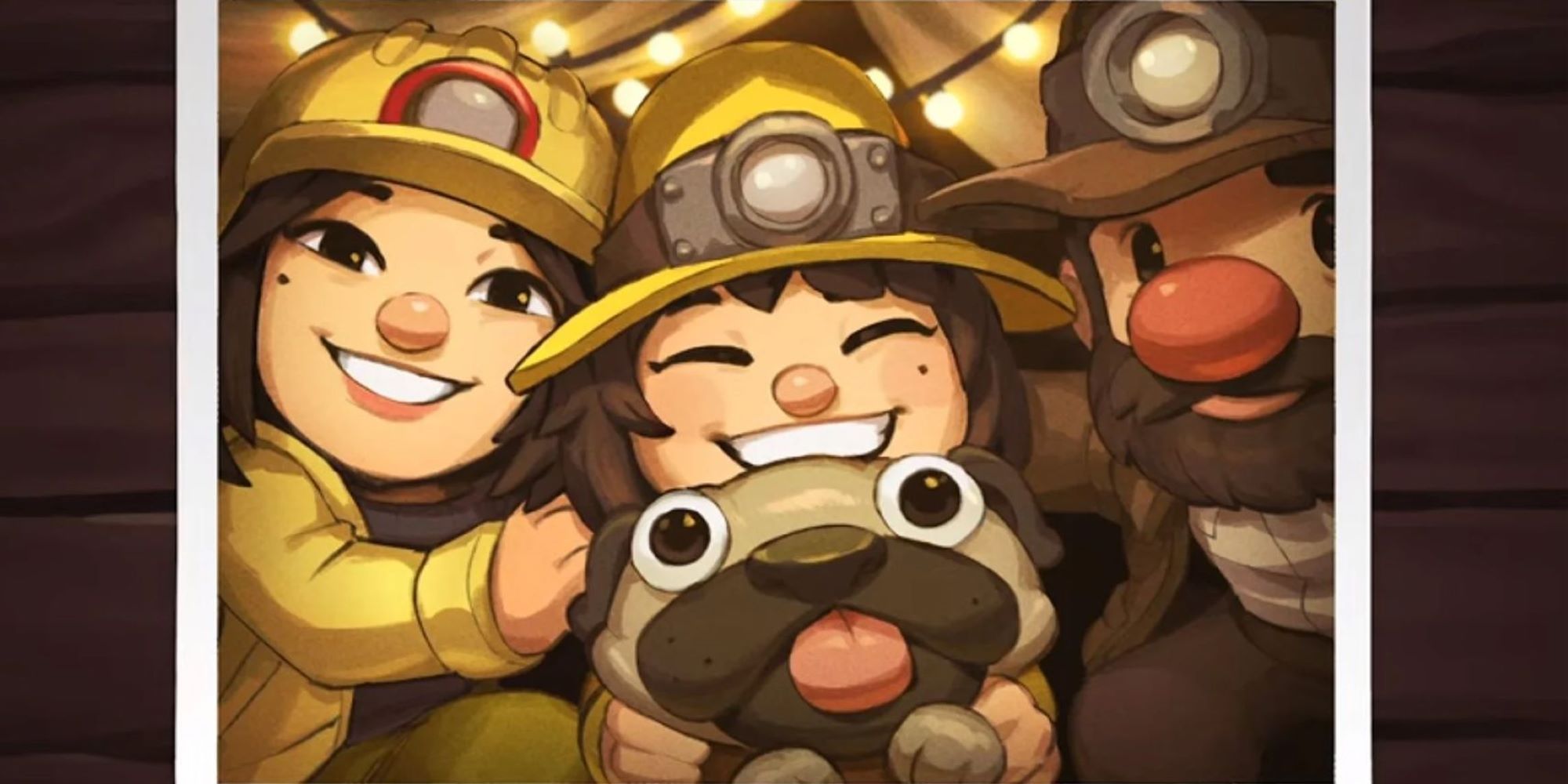 Spelunky 2 Family With Dog