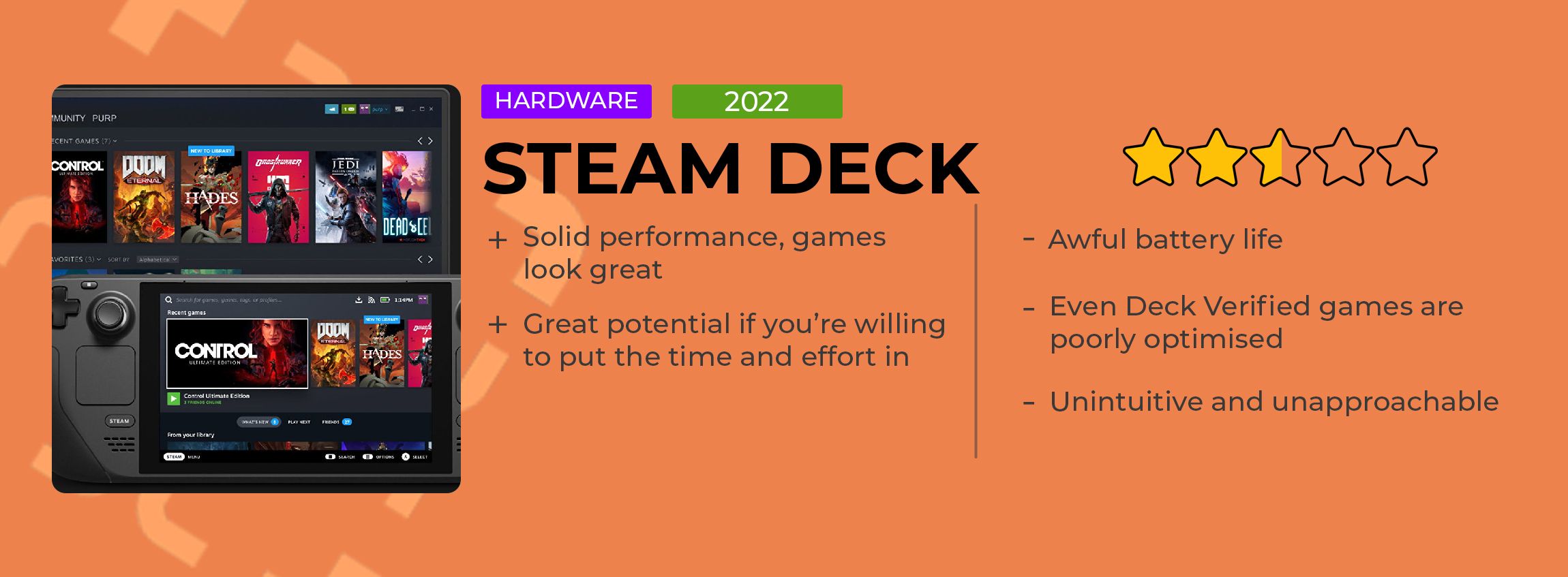 Steam Deck Review - Redefinition - GameSpot