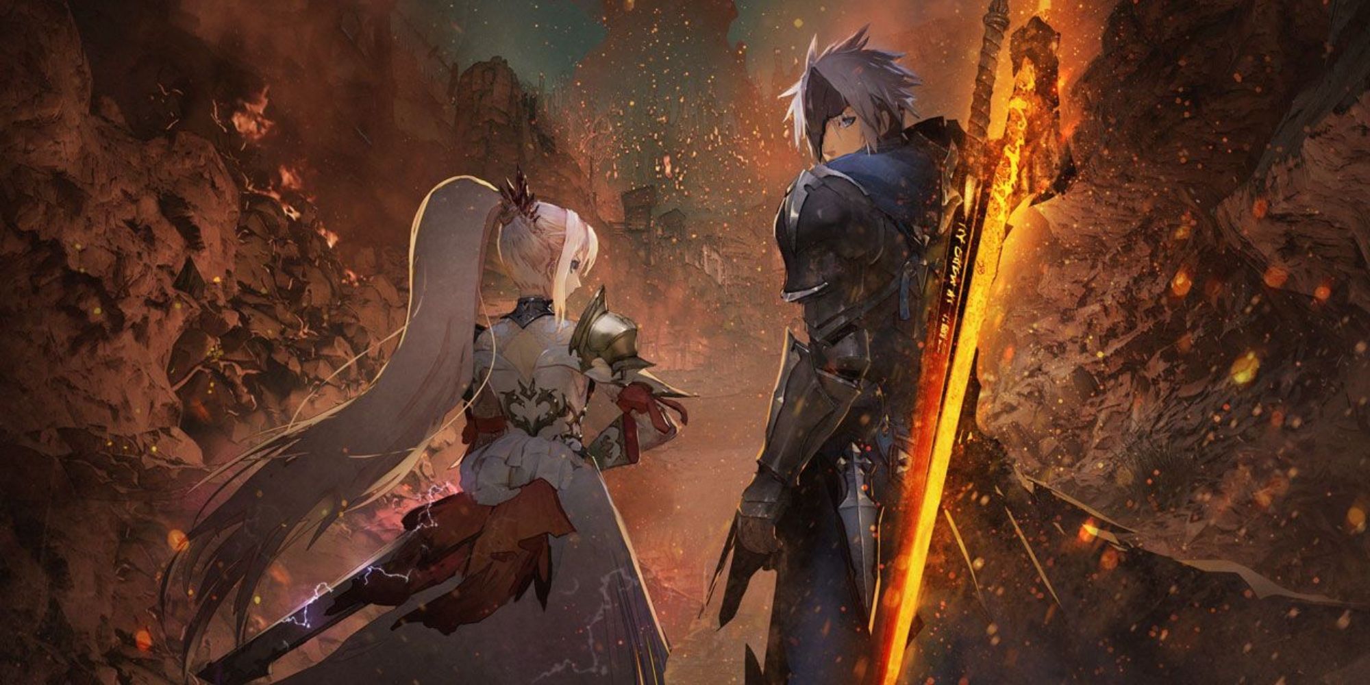 Tales of Arise characters Alphen and Shionne