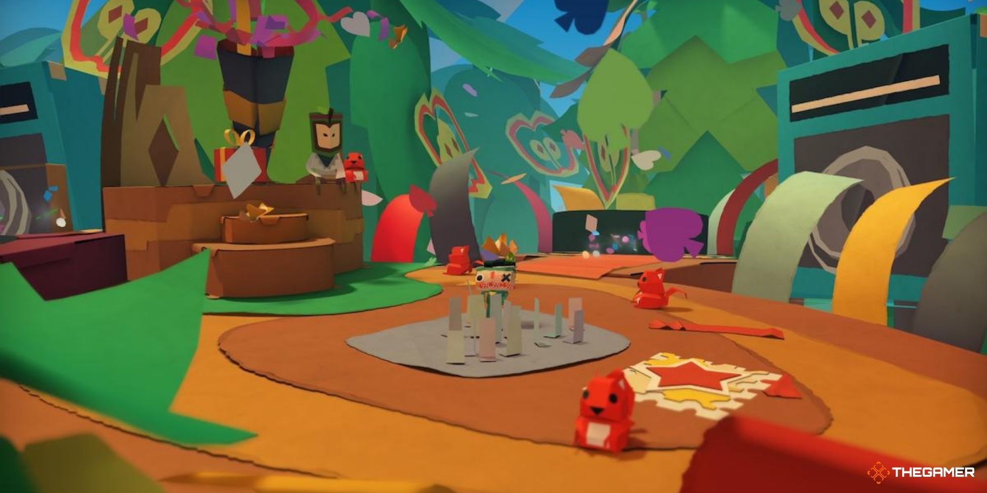 Tearaway Unfolded - gameplay screenshot