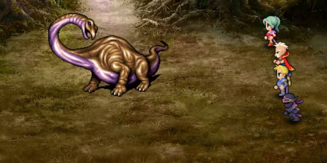 The Brachiosaur in Final Fantasy 6