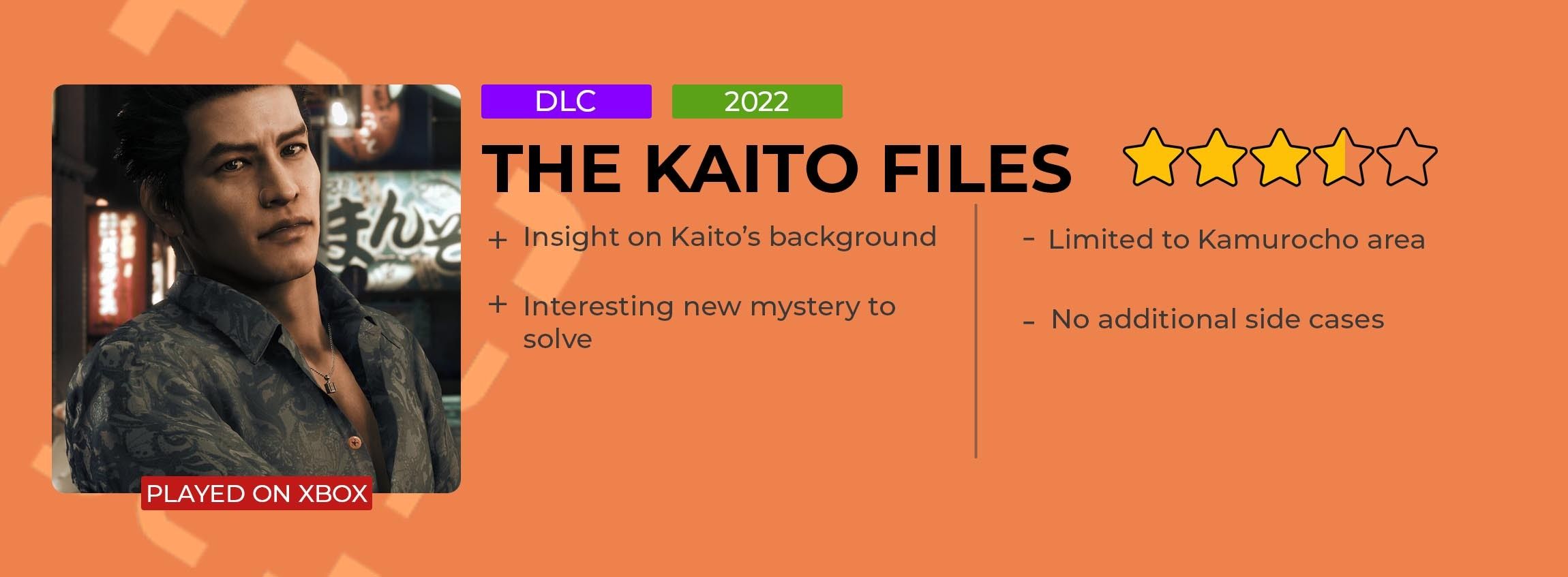 The Kaito Files Review Card