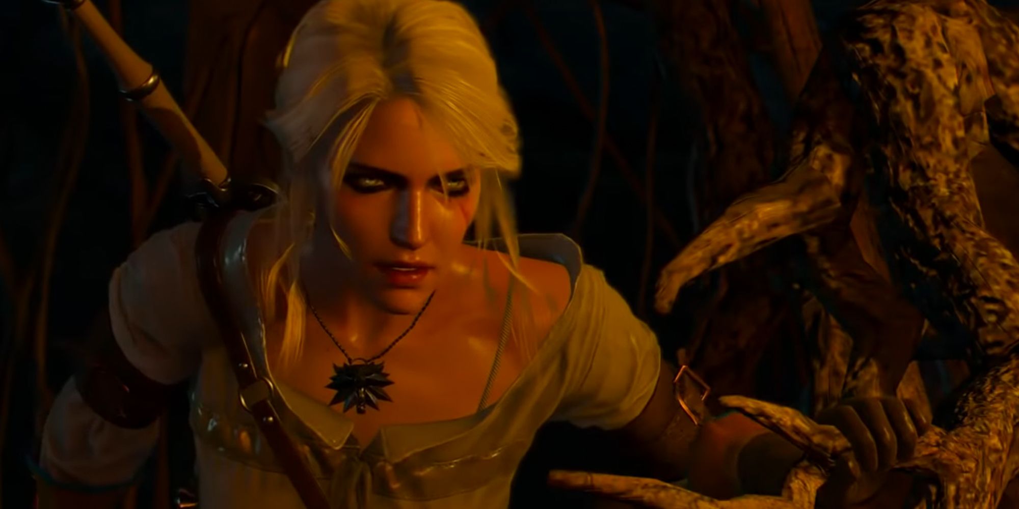 The Witcher 3 Ciri Fighting The Crones