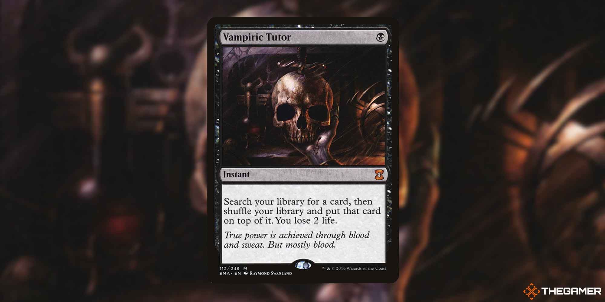 The Vampiric Tutor Instant In Magic the Gathering