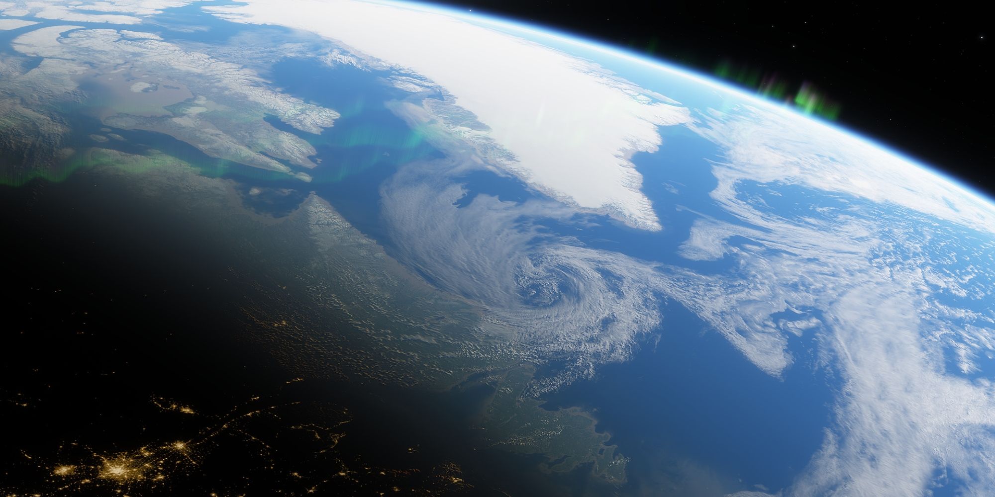 View Of The Earth From SpaceEngine