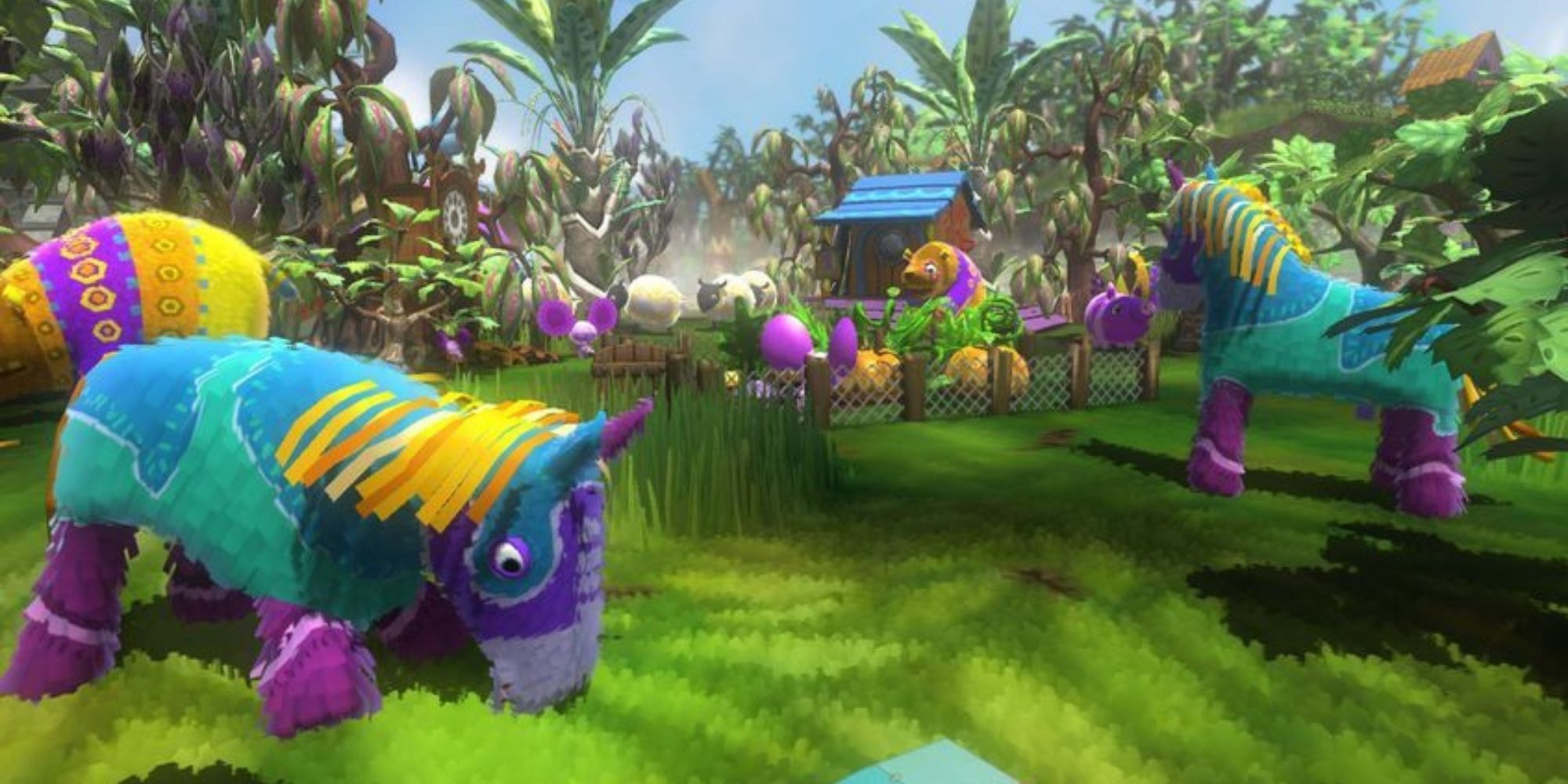 Best Casual Xbox 360 Games - Viva Pinata - A Green Garden Filled With Pinata Horses