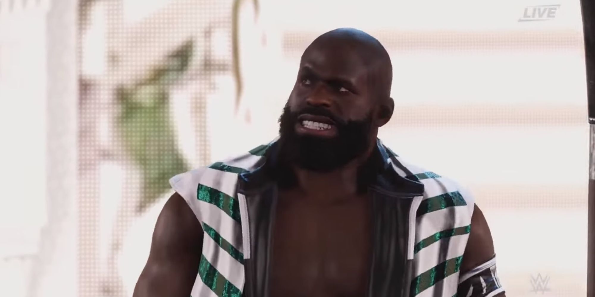 WWE 2K22 Apollo Crews Entrance Close Up