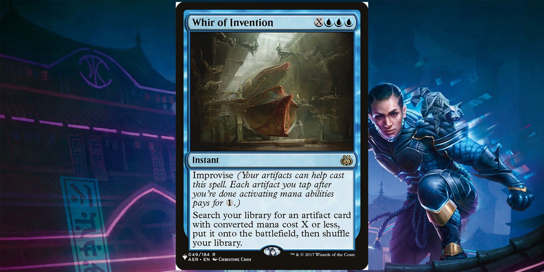 Whir of Invention MTG Card
