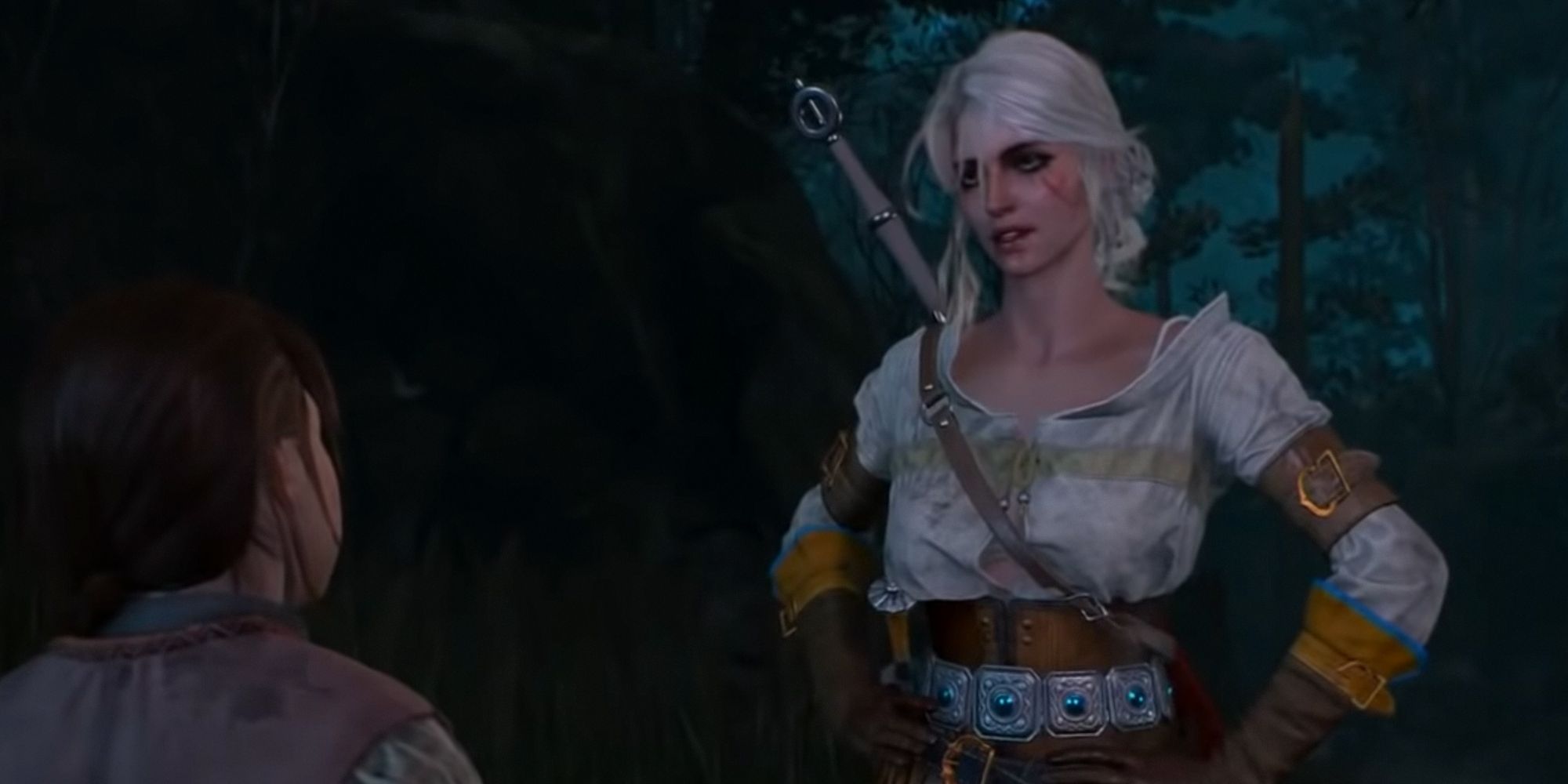 The Witcher 3 Ciri In The Woods