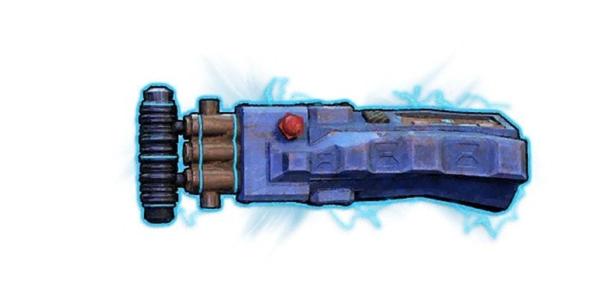 Close-up of Disruption Gauntlet weapon from Wasteland 3