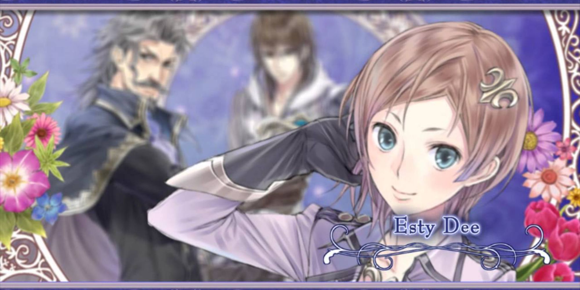 A screenshot of the Atelier character Esty Dee, who appears in the Arland trilogy