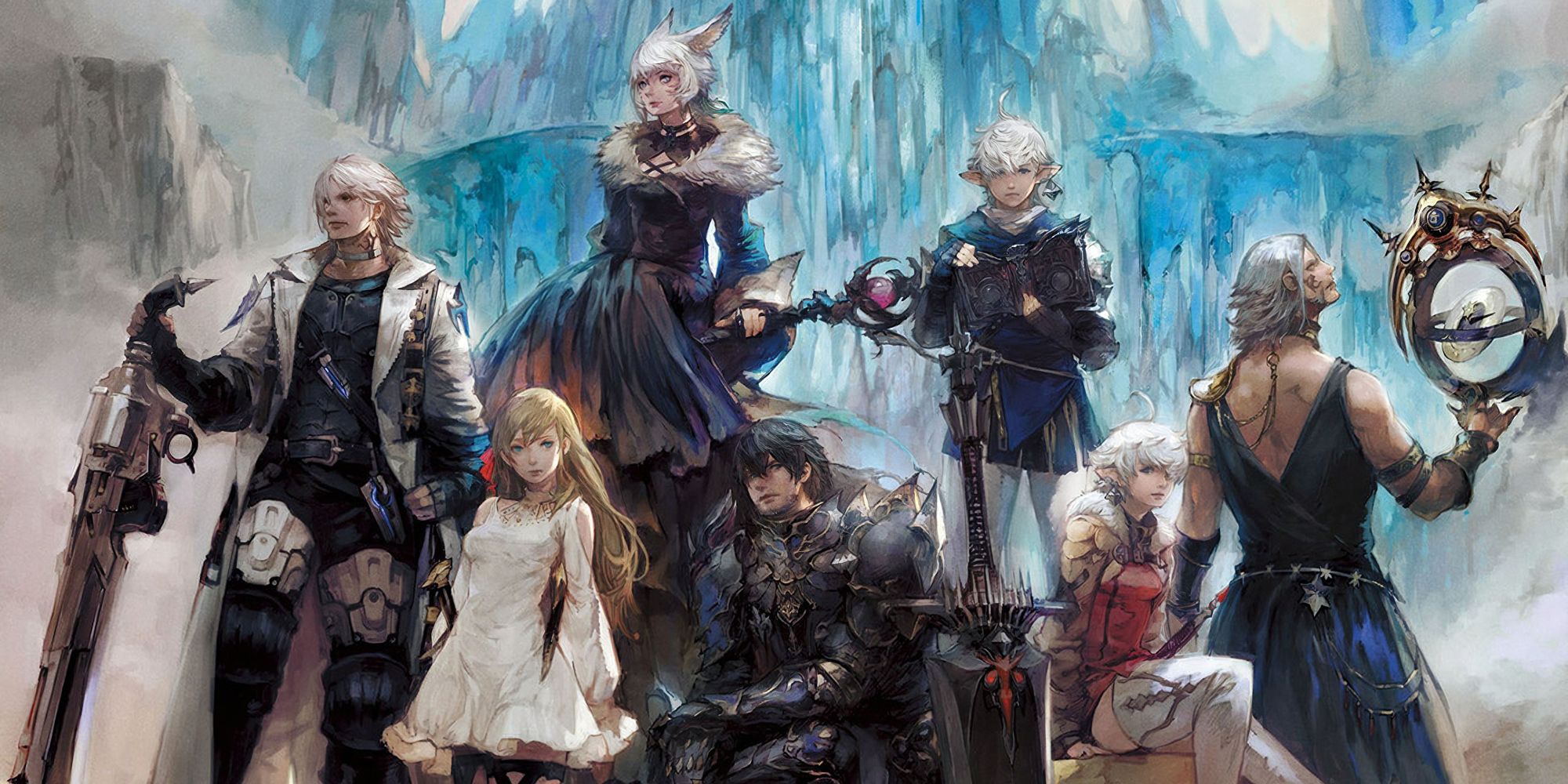 official art from ffxiv shadowbringers