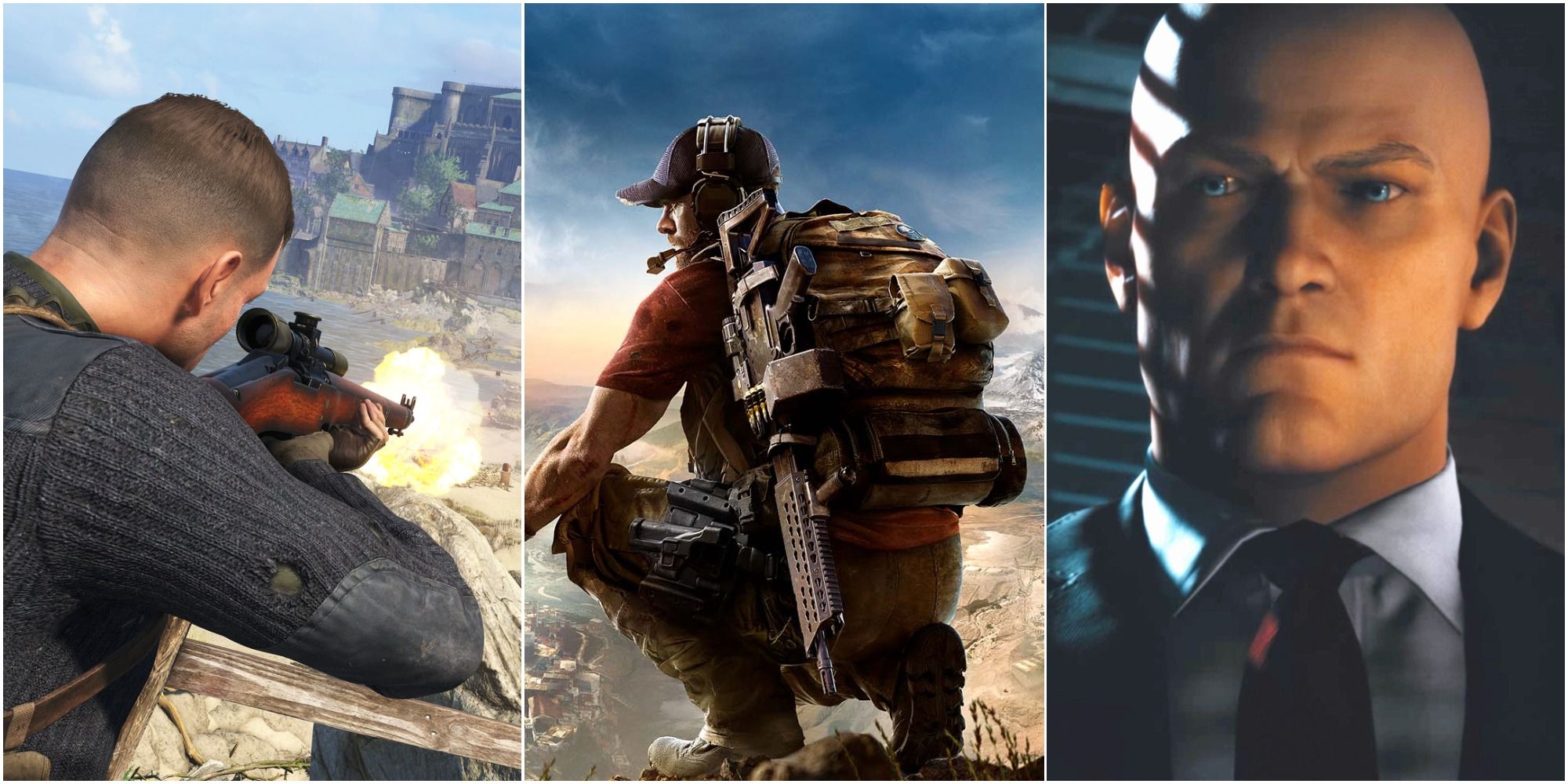 Sniper Games Featured - Sniper Elite, Ghost Recon, Hitman