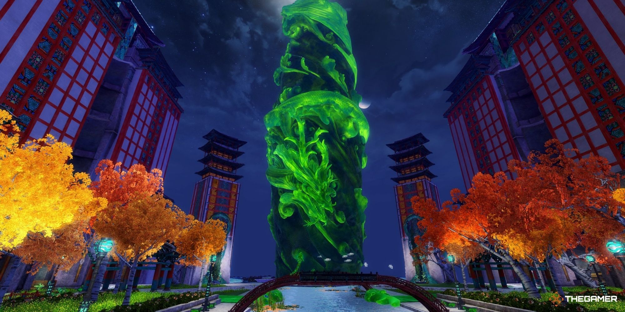 guild wars 2 end of dragons - monument of soo-won in new kaineng city