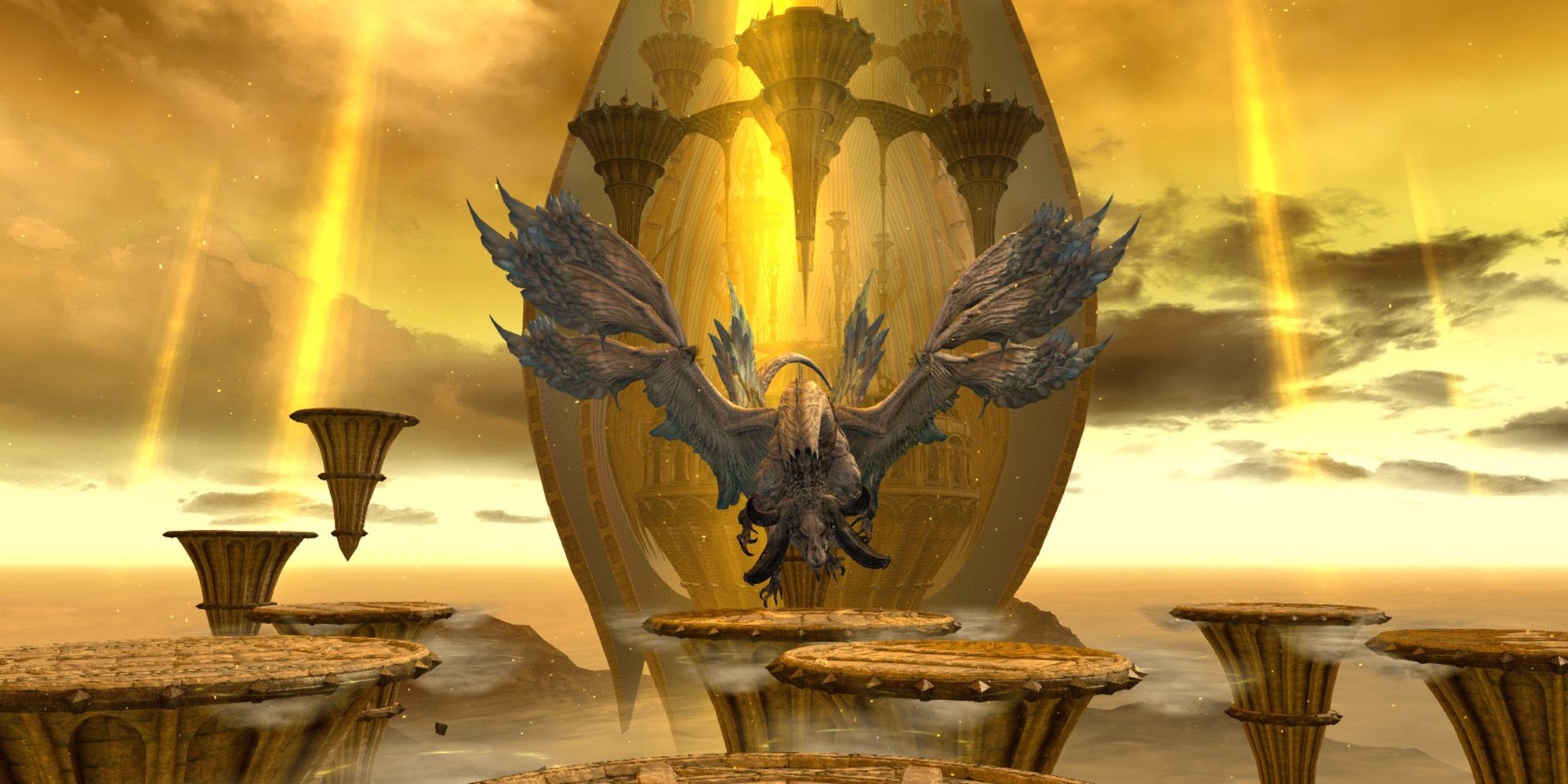 Final Fantasy 14: Путеводитель по подземельям Sohr Khai 2 Храесвелгр, финальный босс подземелья Сохр Кхай