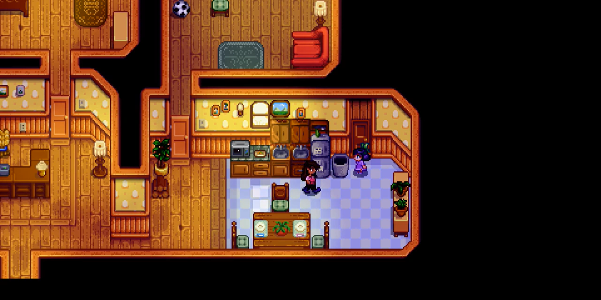 A player visits Jas in Marnie's Ranch