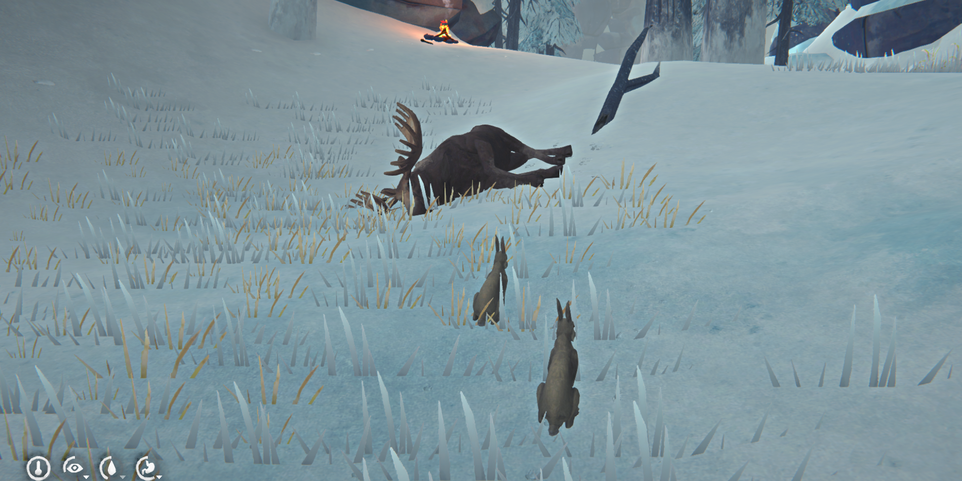 The Long Dark Blackrock Dead Moose Scared Rabbits Cedar Limb
