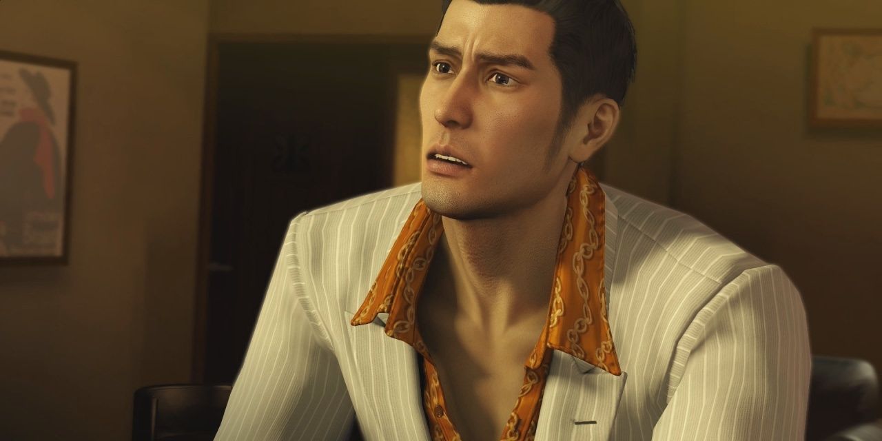 Kazuma Kiryu in Yakuza 0 singing Baka Mitai