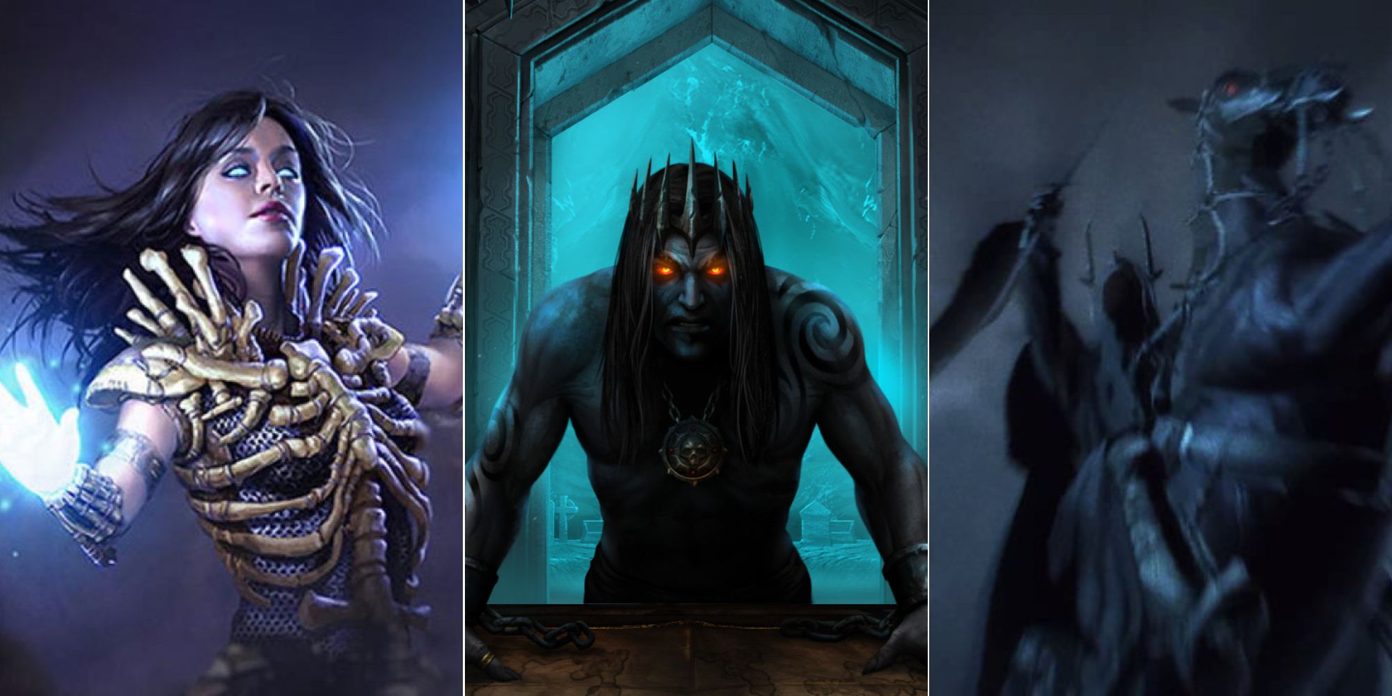 path of exile witch necromancer king of angmar nazgul iratus lord of the dead lord of the rings war in the north