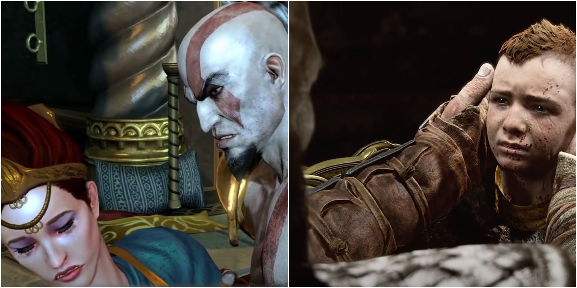 God of War Kratos's notion of violence has changed