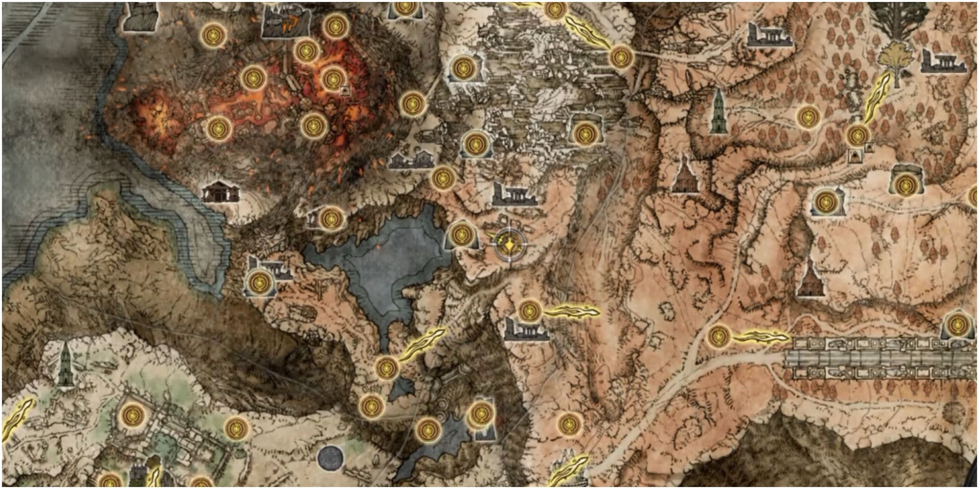 The Map showing the location of Tibia Mariner in Atlas Plateau.