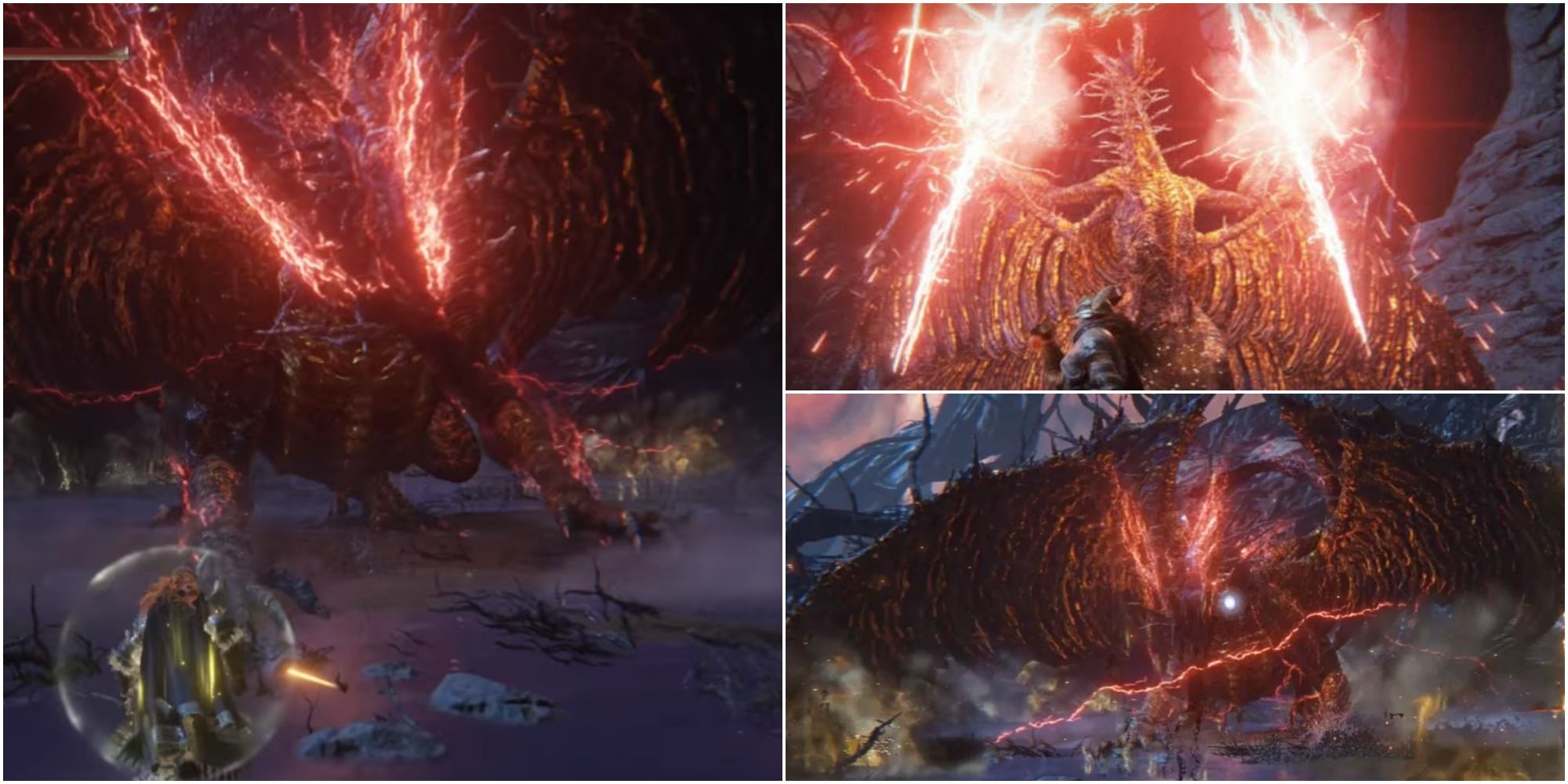 The split images showing Lichdragon Fortissax.