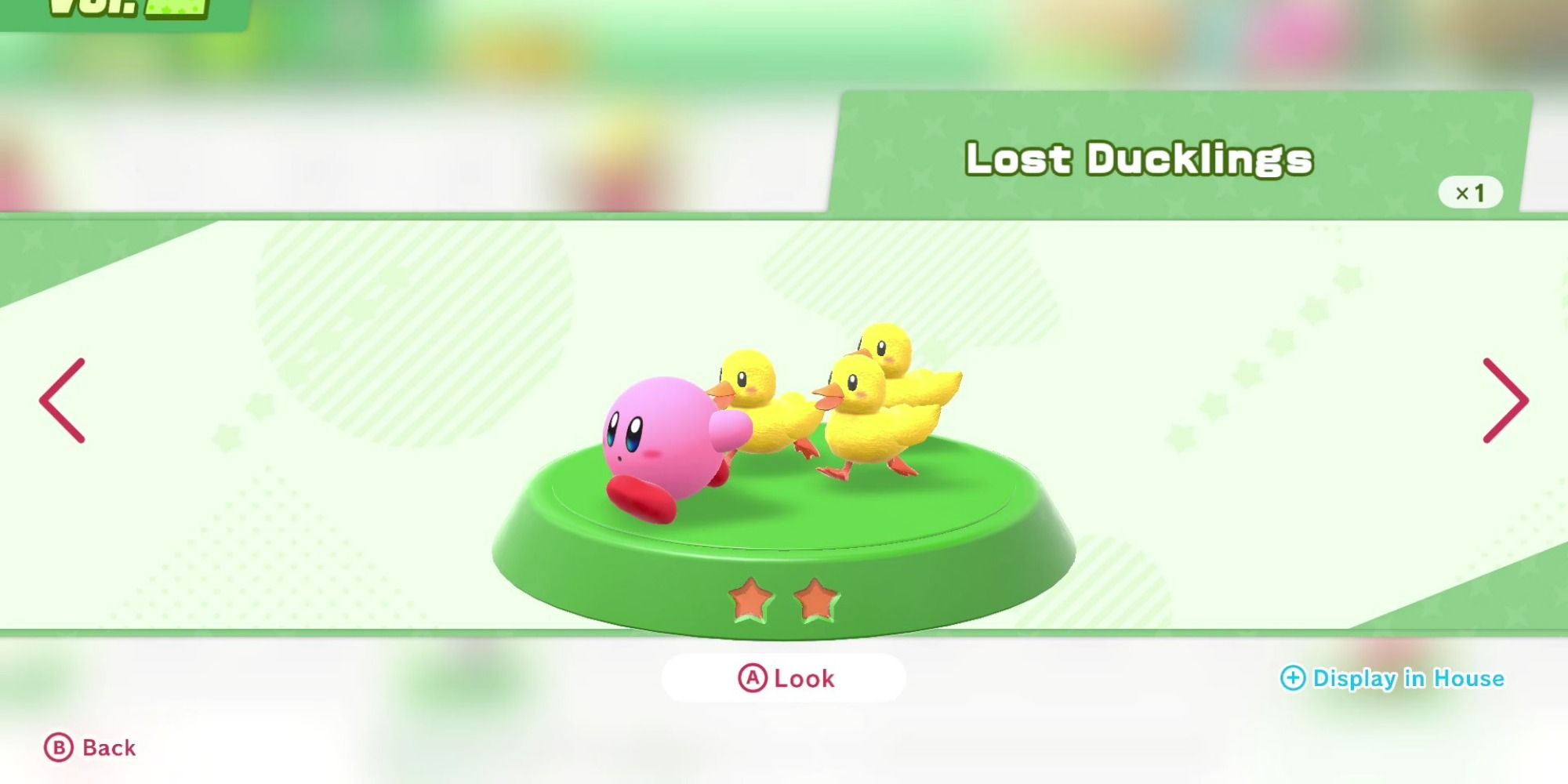 Kirby and the Forgotten Land Lost Ducklings gotcha toy