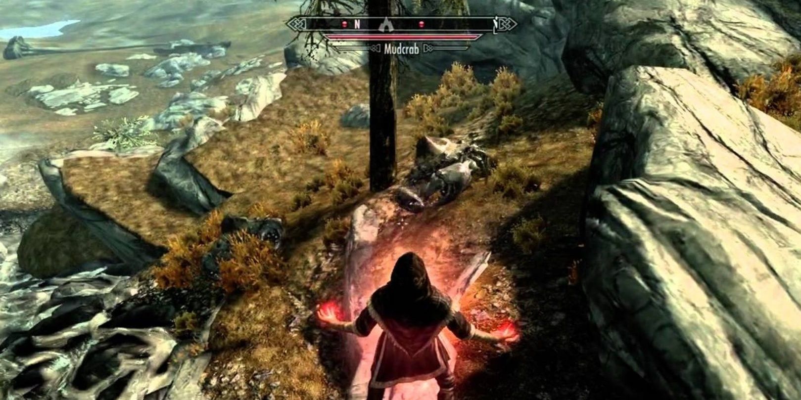 Skyrim 10 Best Skills For A Werewolf Build   Skyrim Mayhem Spell (1) Cropped 