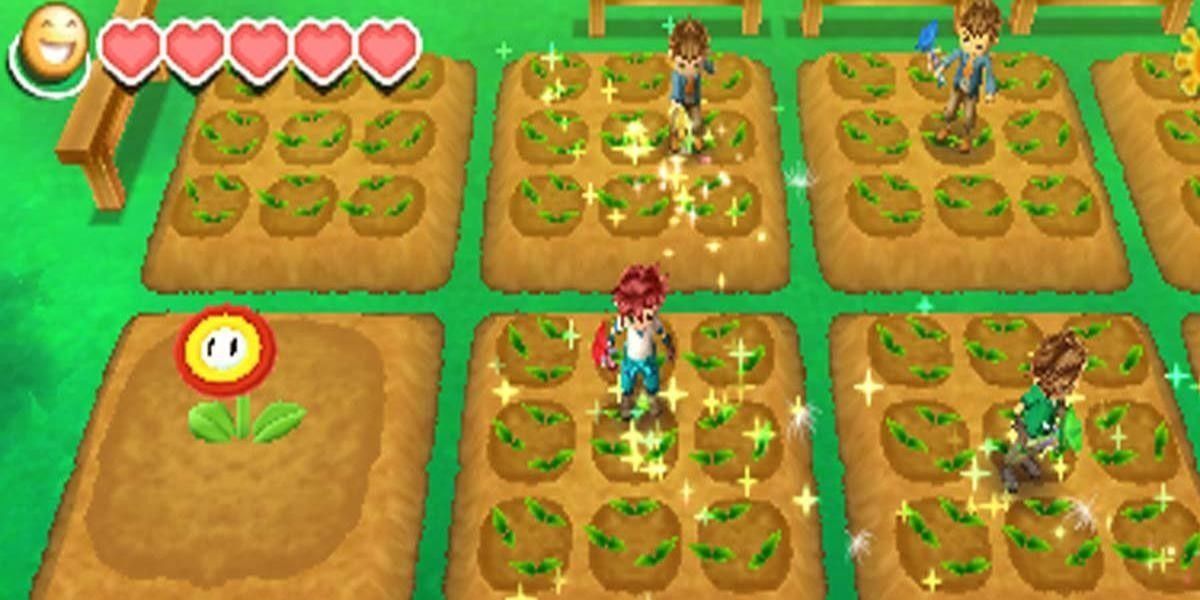 A screenshot showing gameplay in Story of Seasons