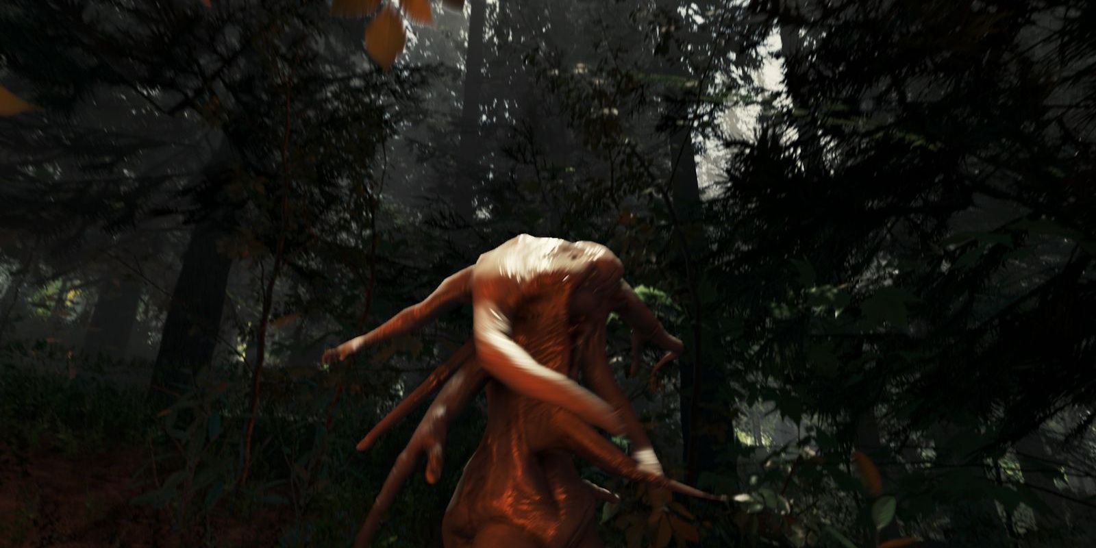 Mutant encounter in The Forest