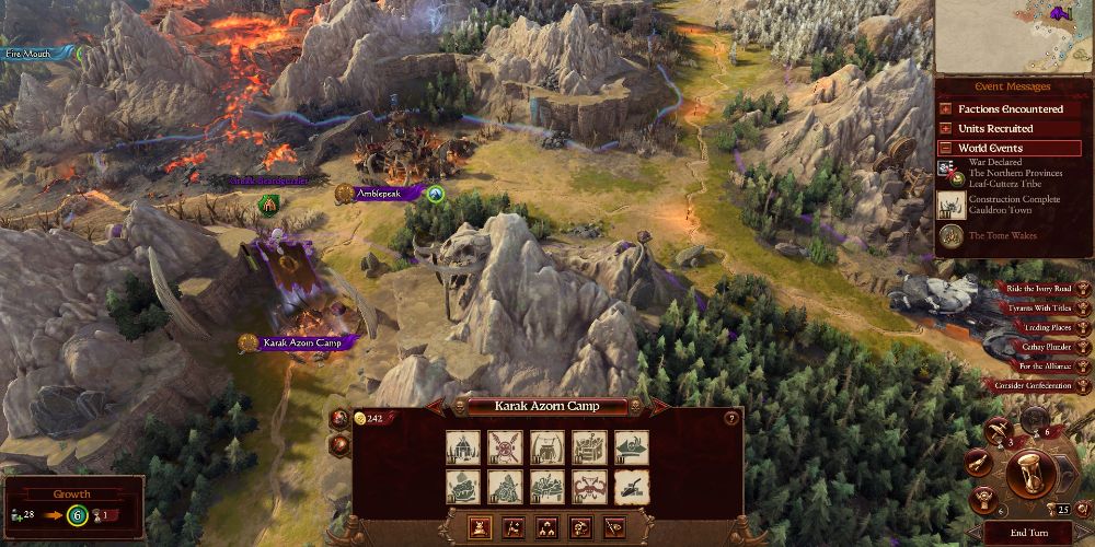 total war warhammer 3 ogre kingdoms camps