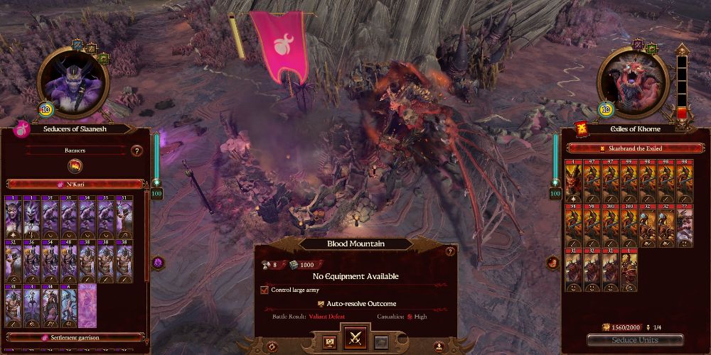 total war warhammer 3 slaanesh seduces bloodletters