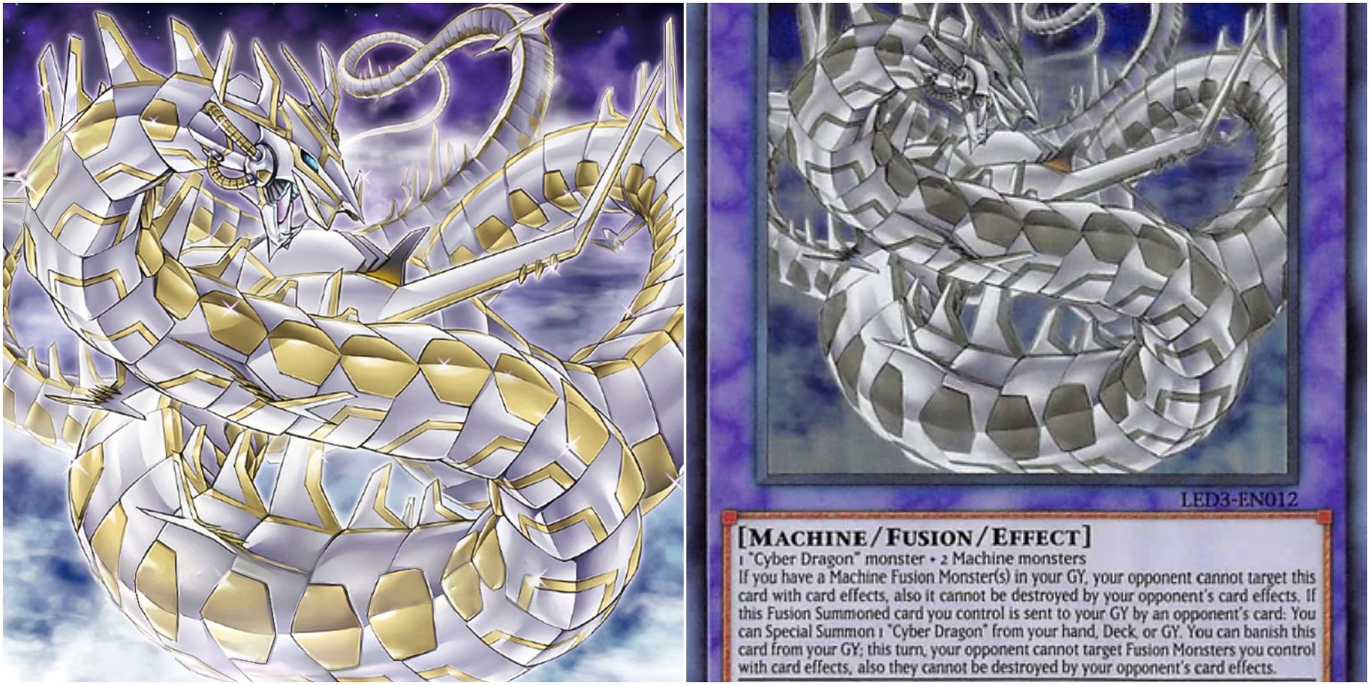 yugioh cyber eternity dragon card art and text