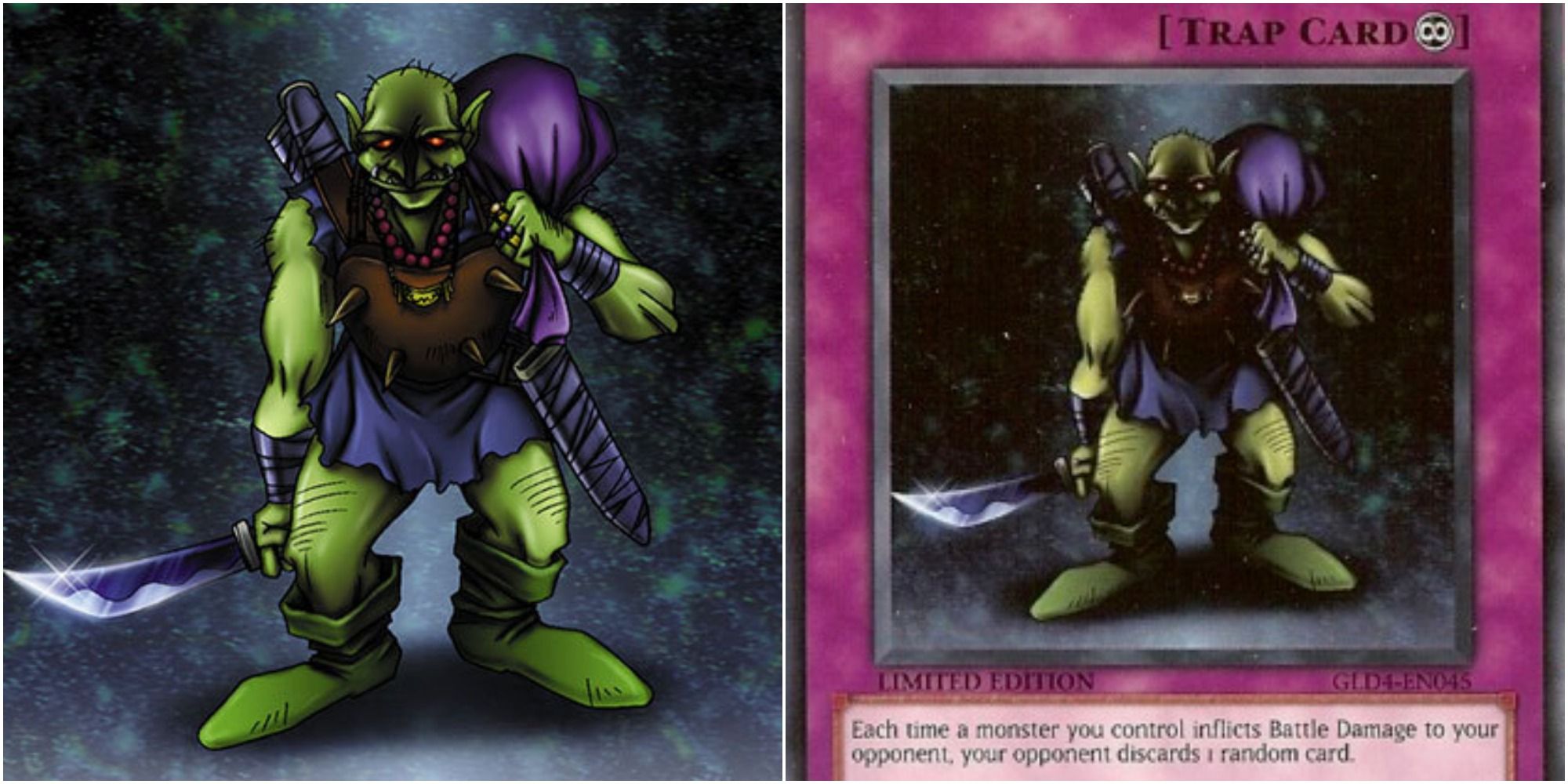 yugioh robbin goblin card art and text