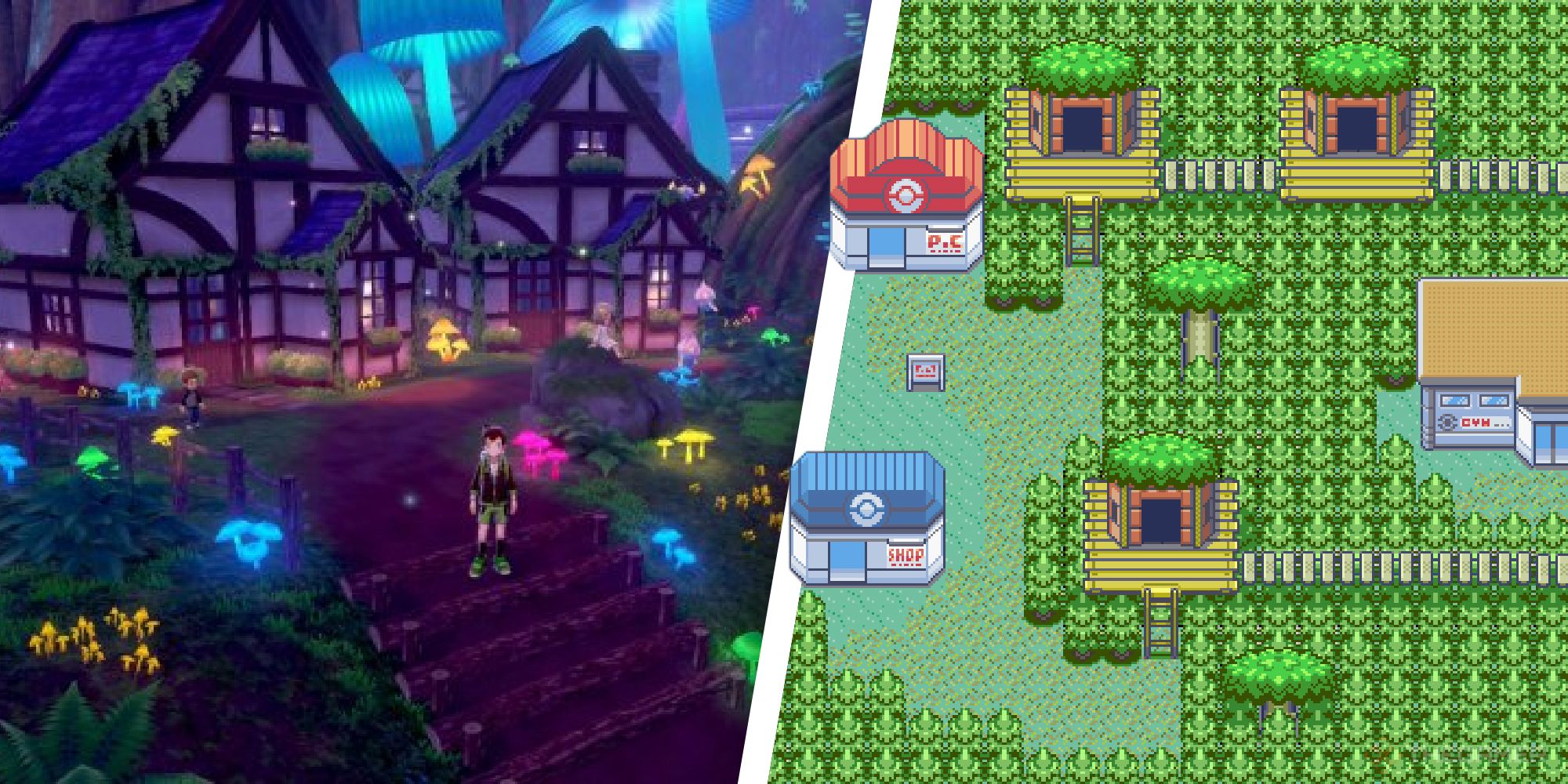 2D Pokemon Games Had The Most Three Dimensional Towns 3