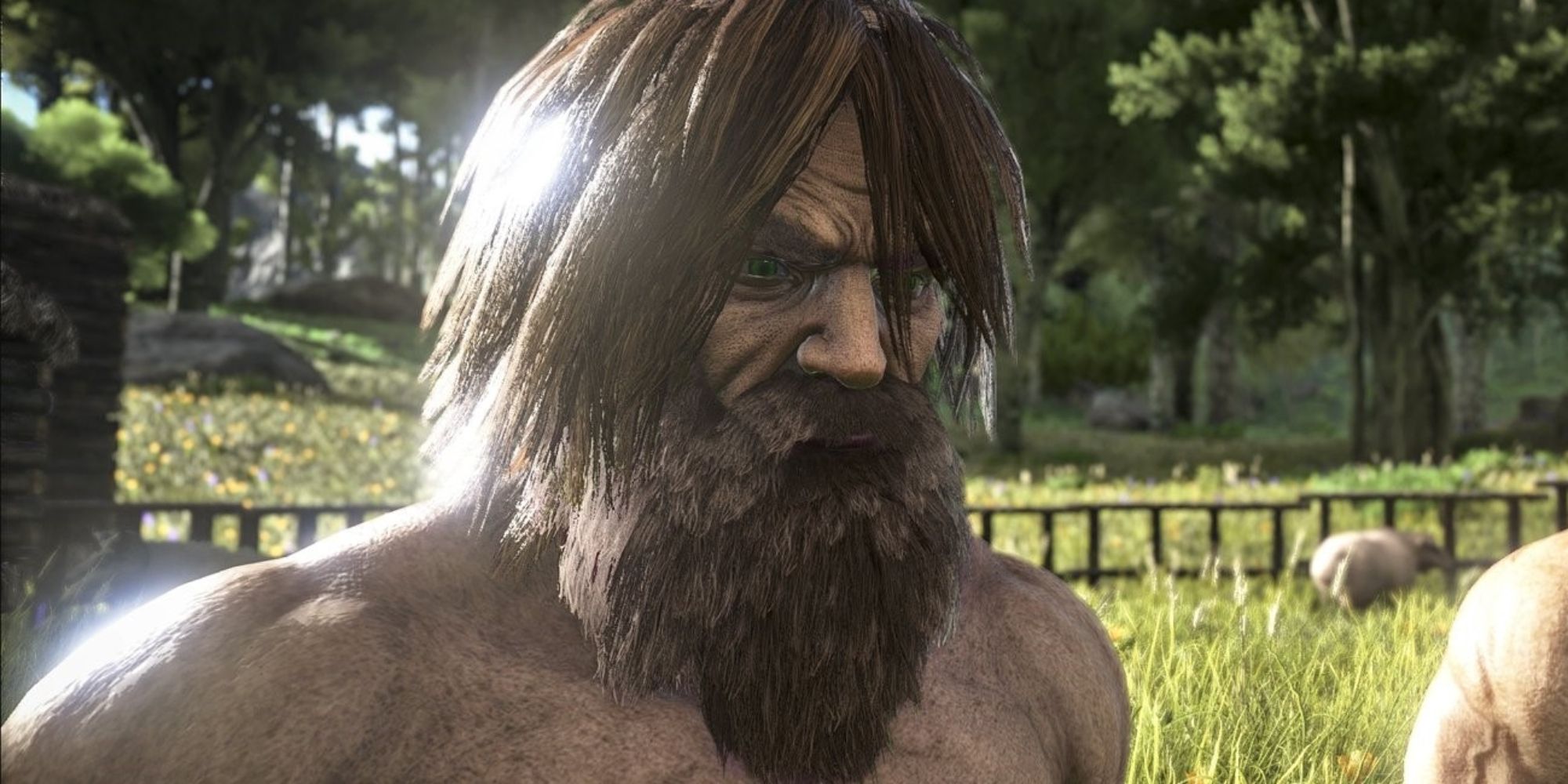 Ark Survival Evolved Screenshot Of Hair and Beard