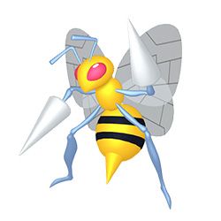 Beedrill Pokemon Sprite 250px