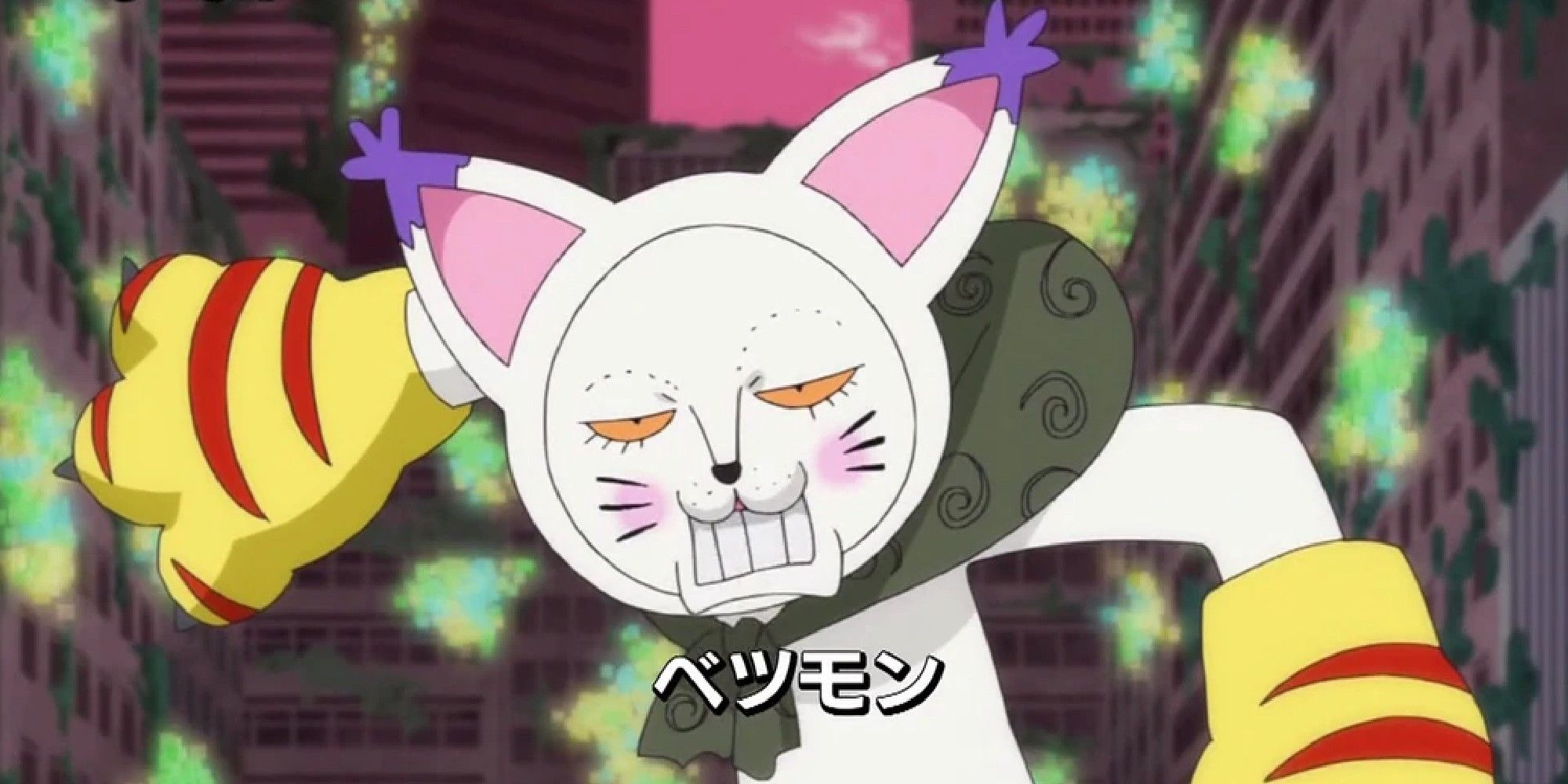 Digimon Xros: Betsumon Cosplaying As Gatomon