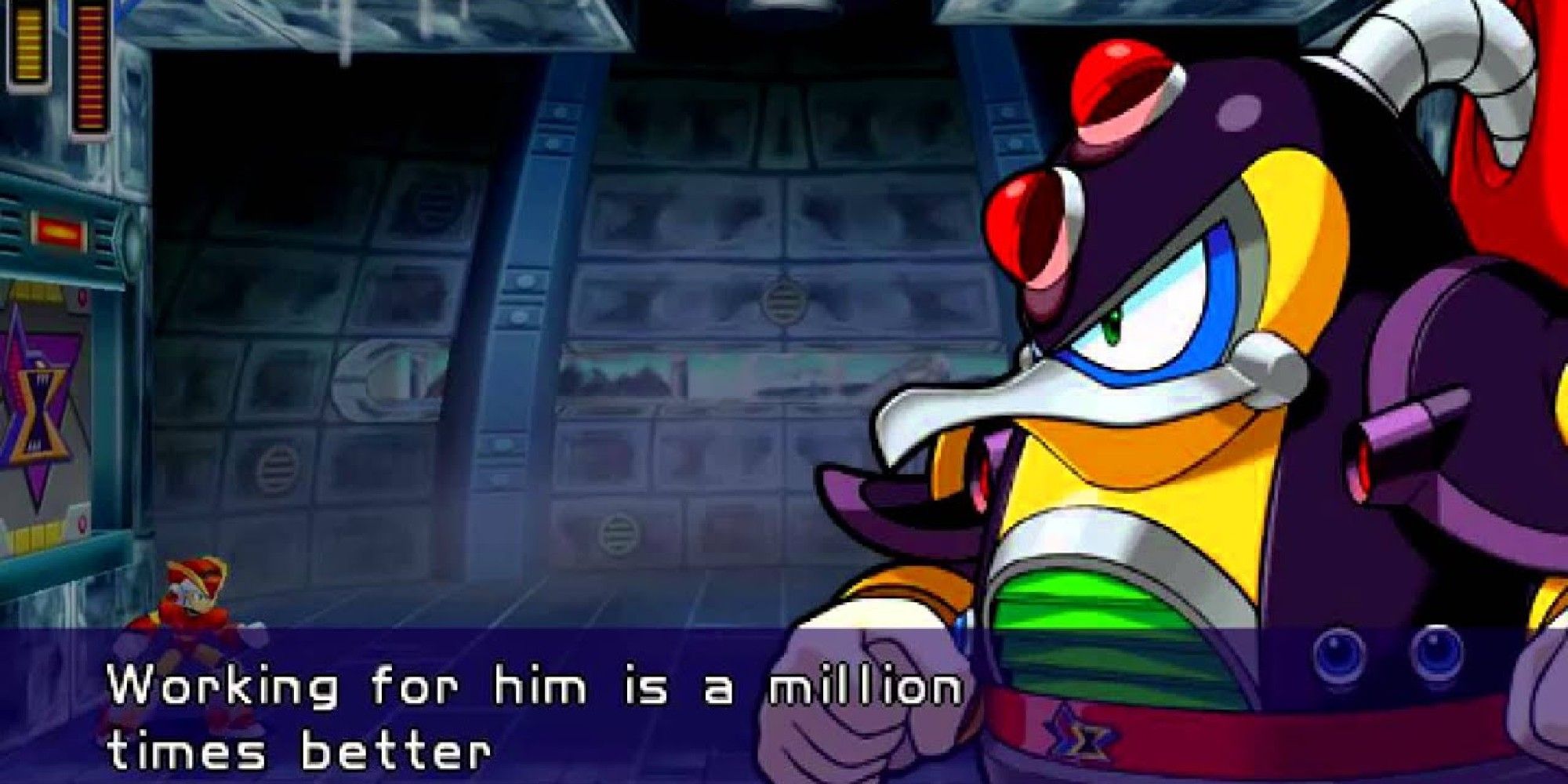 Mega Man Maverick Hunter X: Encountering Chill Penguin