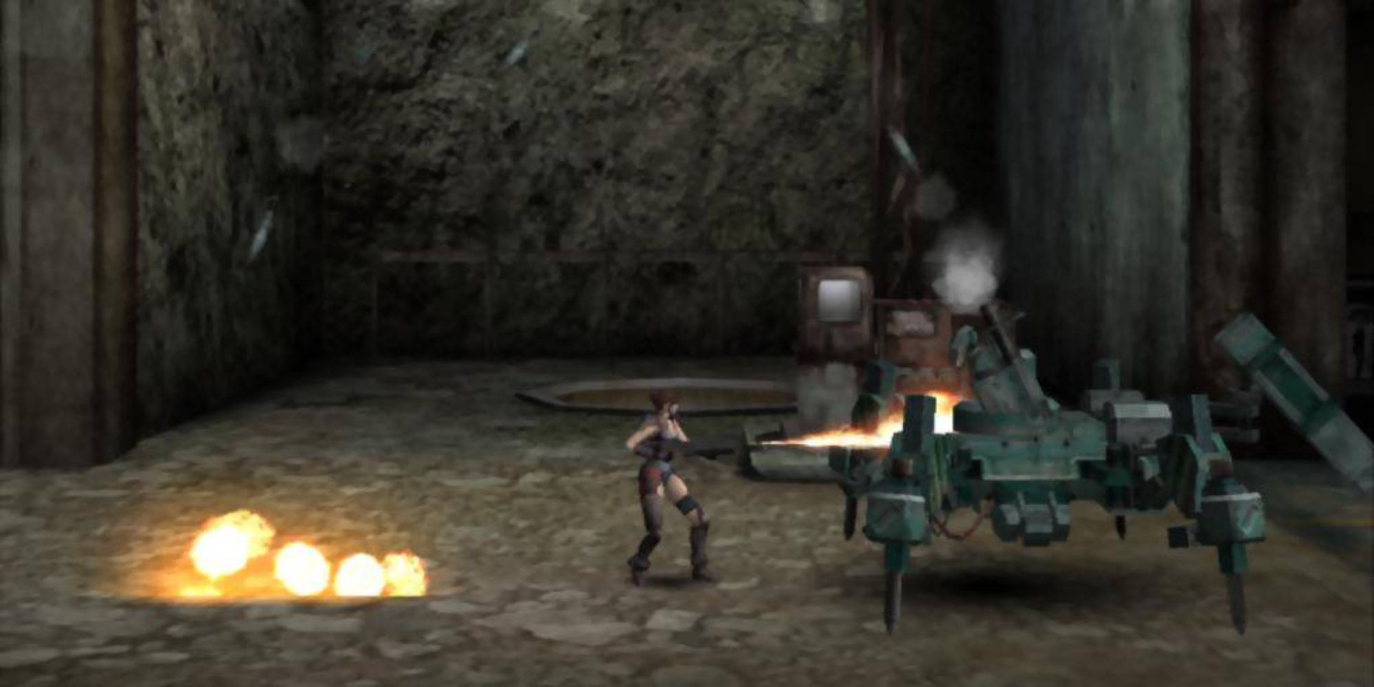 Contra Shattered Soldier Screenshot Of Flamethrower