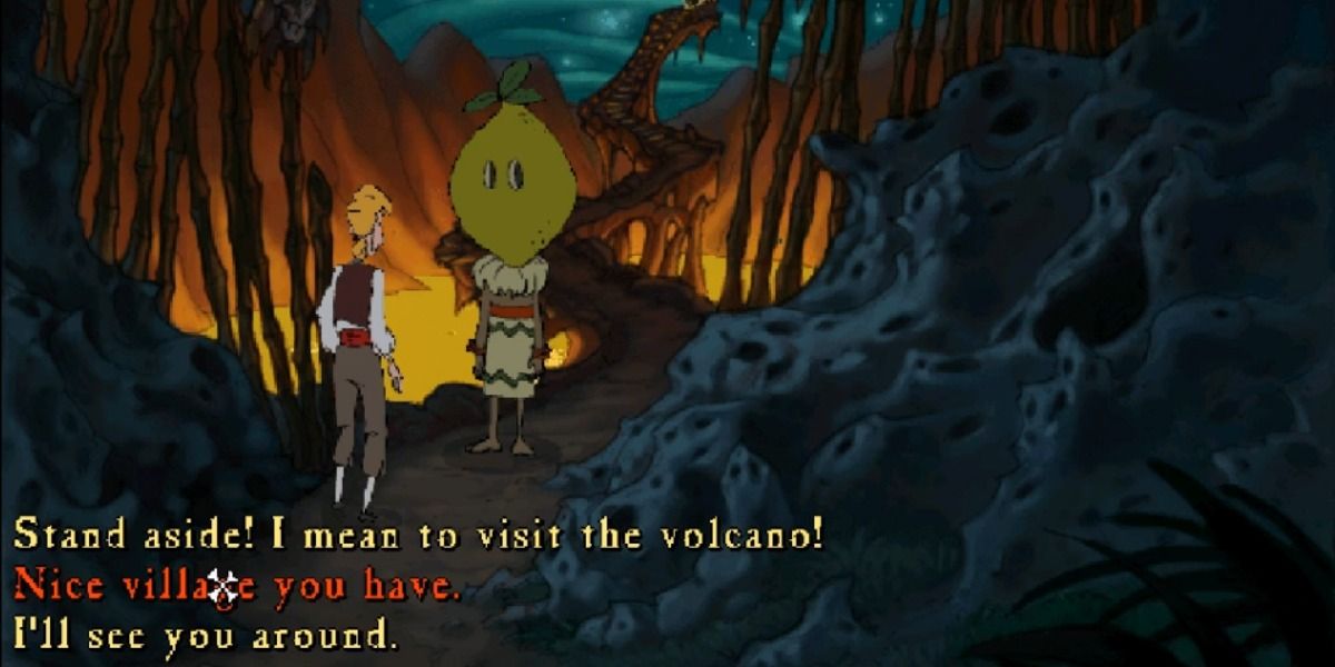 Curse of Monkey Island Lemonhead