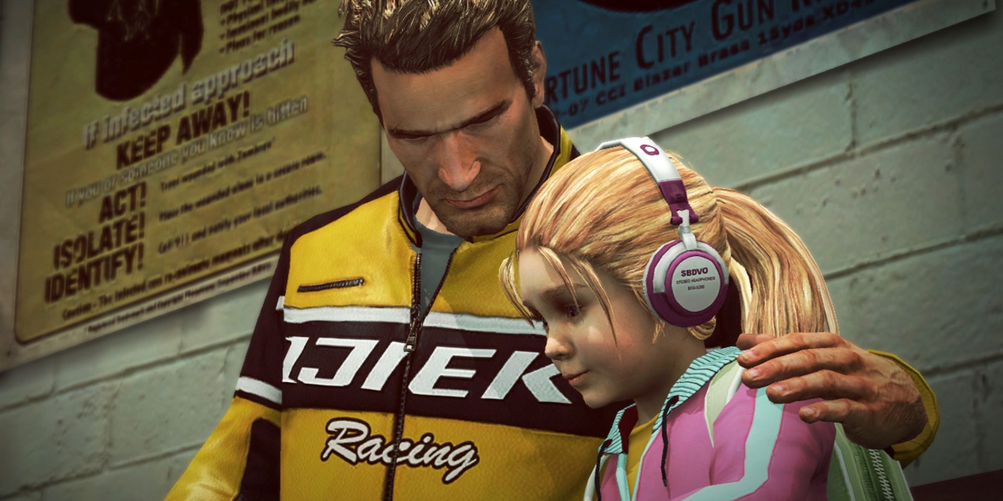 Dead Rising 2 Screenshot Of Chuck and Katey